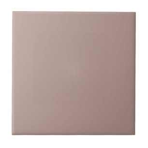 Modern Mushroom Pink Plain Solid Colour Tile