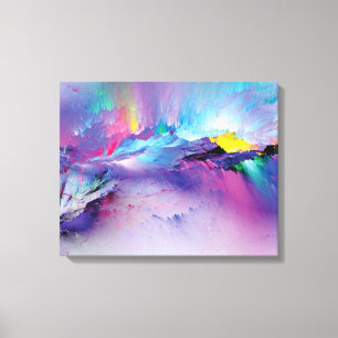 Modern Muted Sage Green Geometric Abstract Wall Ar Canvas Print