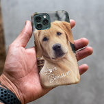 Modern My Best Friend Picture Dog Love Paw Print iPhone 11 Pro Case<br><div class="desc">Cute Love text written in a stylish modern typography font and dog paw representing the letter O. With option to personalise or customise with photo of your choice. Unique keepsake, birthday, Valentine's Day gift from your family pet, or Christmas present. Easily customisable with a fun photograph. Beautiful, modern and cool...</div>