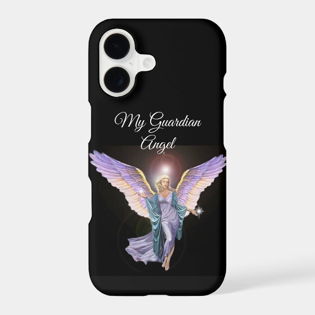 Modern My Guardian Angel I Phone 13 Case (Back)