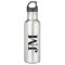 Modern Name & Monogram | Grey & Black