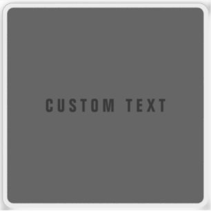 Modern Name or other Text Template Dark Grey