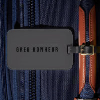 Modern Name or other Text Template | Dark Grey