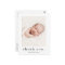 Modern Name Photo Baby Thank You