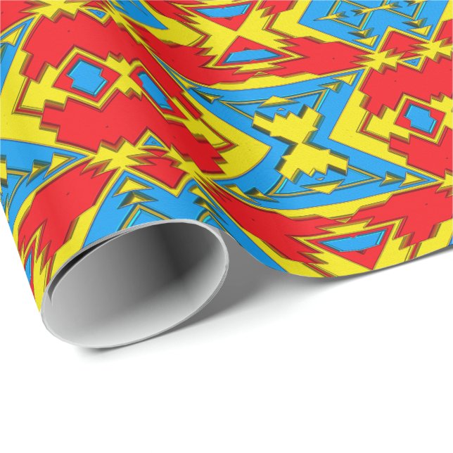 Modern Native American 12 Wrapping Paper (Roll Corner)