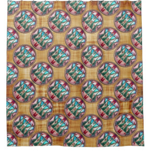 Modern Native American 15 Shower Curtain