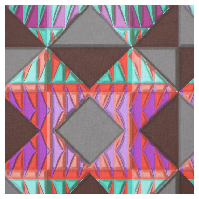 Modern Native American 17 Custom Fabric (Swatch)