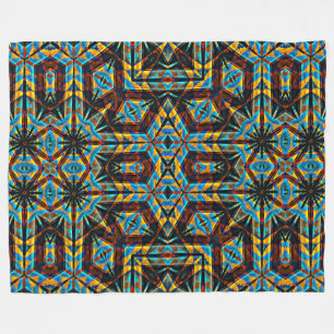Modern Native American 18 Fleece Blanket