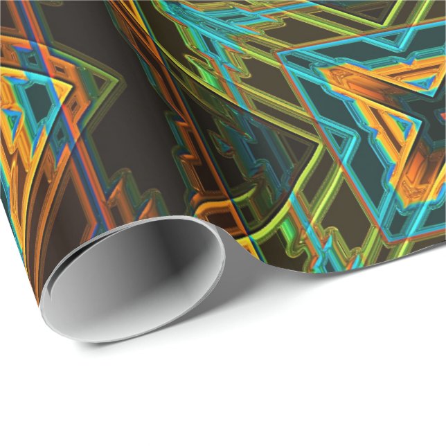 Modern Native American 19 Wrapping Paper (Roll Corner)