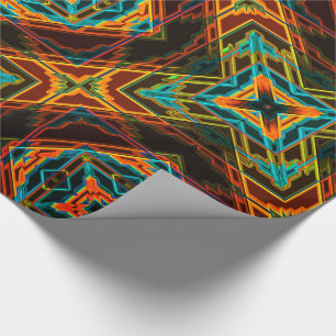 Modern Native American 19 Wrapping Paper