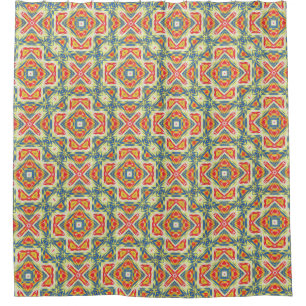 Modern Native American 33 Shower Curtain