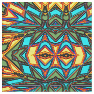 Modern Native American 7 Custom Fabric