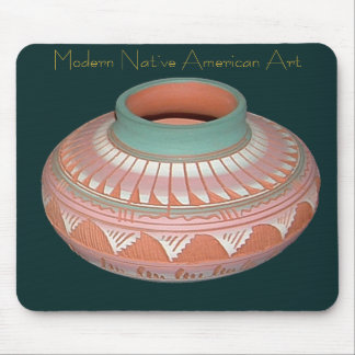 Modern Native American Pottery Mousepad
