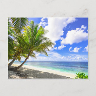 Modern Nature Beach Landscape Postcard
