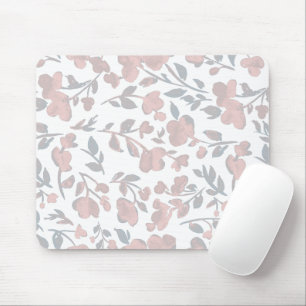 Modern Nature Floral Photo Mouse Mat