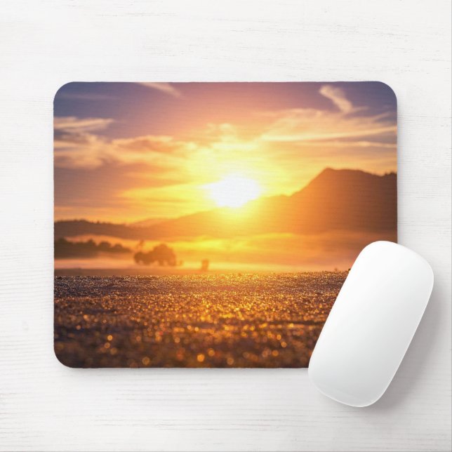 Modern Nature Photo  Mouse Mat (With Mouse)