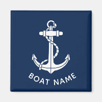 Modern Nautical Anchor Cruise Trip Custom Swag