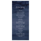 Modern Nautical | Floral Wedding Program