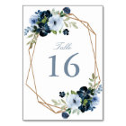 modern navy and light blue frame wedding