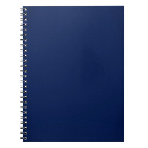 Modern Navy Blue Customisable Notebook