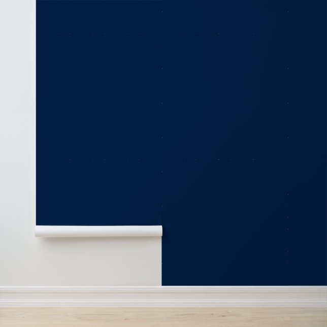 Modern navy blue plain solid colour minimalist wallpaper (Application)