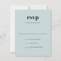 Modern Navy Blue Trendy Mix Match Wedding