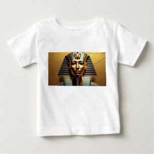 Modern Nefertiti Pharaoh Art – Men's Egyptian Gr Baby T-Shirt
