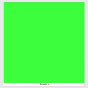 Modern neon green screen bright Large square