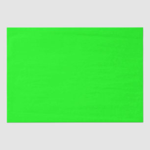 Modern neon green screen bright solid plain cool tissue paper