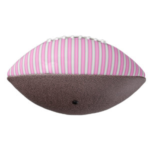 Modern Neon Pink Stripes with 3D Effect American Football