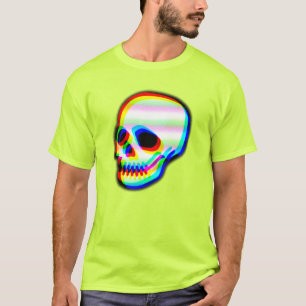 Modern Neon Skull T-Shirt
