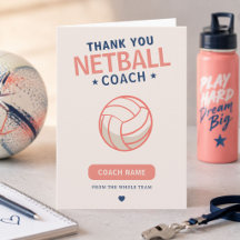 Modern Netball Team Player Coach