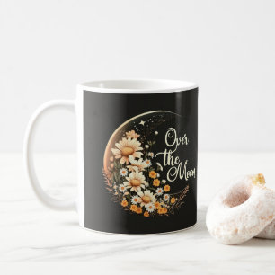 Modern Neutral over the moon Coffee Mug