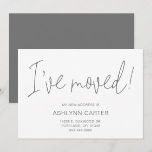 Modern New Home Announcement