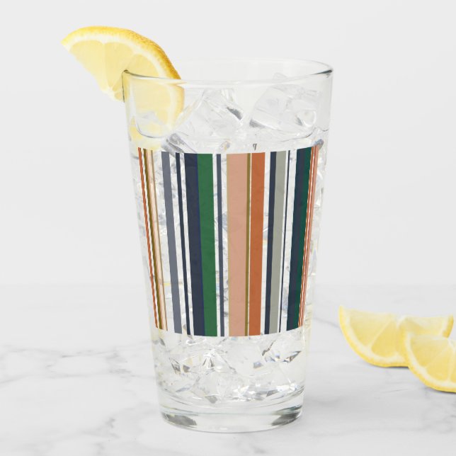 Modern New Season Stripes Glass (Front Ice)