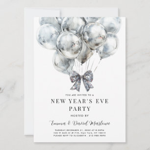 Modern New Year's Eve Party Invitation
