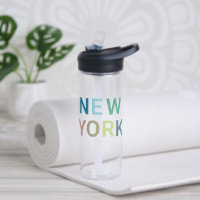 Modern New York Colourful Text