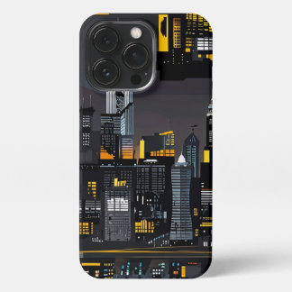 Modern Night Cityscape phone cases