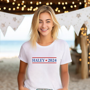 Modern Nikki Haley 2024 Election Vote T-Shirt