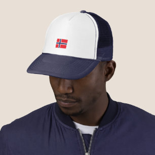 Modern norway scandinavia  Flag Country Souvenir  Trucker Hat