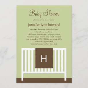 Modern Nursery Baby Shower Invitation (Neutral)