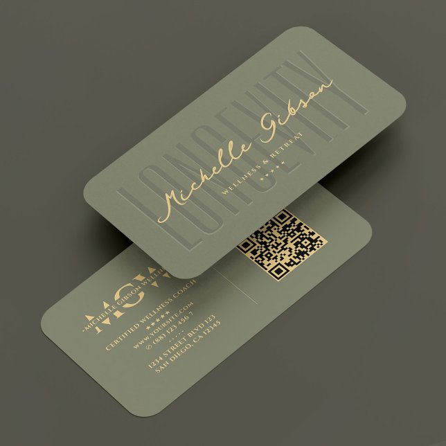Modern Nutritionist Wellness Dietician Sage  Business Card (Modern Nutritionist Wellness Dietitian Sage Business Card
)