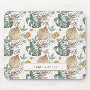 Modern Oasis Foliage Mouse Pad