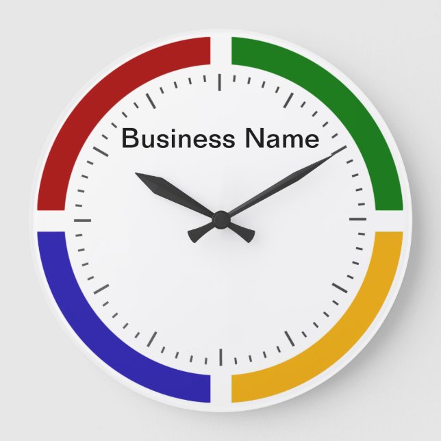 Modern Office Business Custom Wall Clocks (Front)