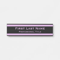 Modern Office Door Signs Sign Lavendar Purple