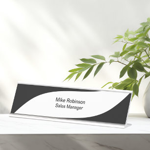 Modern Office Management  Desk Name Plate