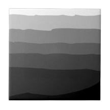 Modern Ombre Black Grey White Shaded Colour Block