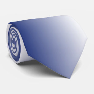 Modern Ombre Blue White Gradient Tie