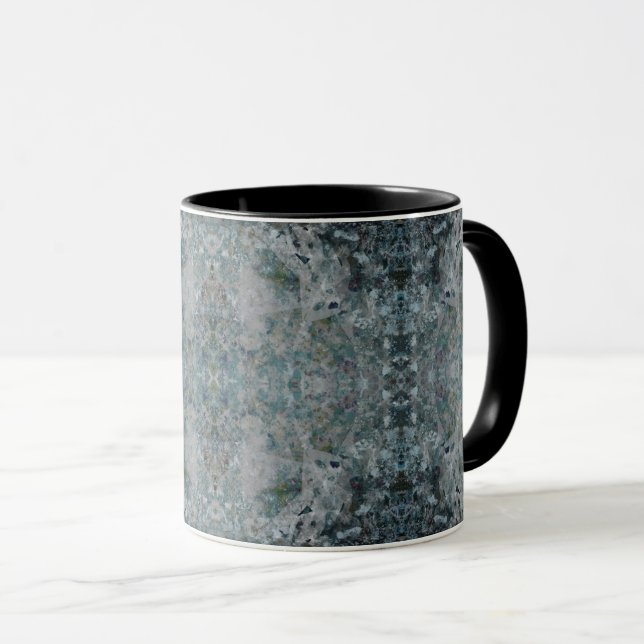 Modern One Of A Kind Abstract Art In A Foggy Mood Mug (Front Right)