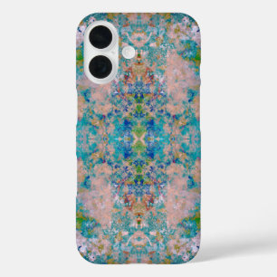 Modern One Of A Kind Abstract With Sangria Colors iPhone 16 Case